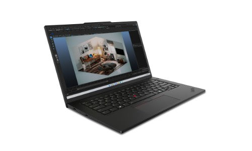 Lenovo ThinkPad P14s Gen 5 (Intel) Intel Core Ultra 7 155H Laptop 36.8 cm (14.5") WUXGA 16 GB DDR5-SDRAM 1 TB SSD NVIDIA RTX 500 Ada Wi-Fi 6E (802.11ax) Windows 11 Pro English Black