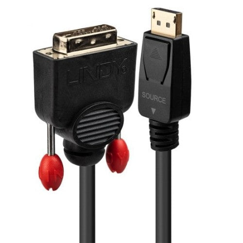 Lindy 1m DisplayPort to DVI-D Cable