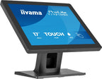 iiyama ProLite T1721MSC-B3 computer monitor 43.2 cm (17") 1280 x 1024 pixels SXGA Touchscreen Tabletop Black