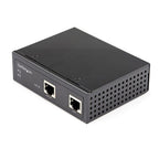 StarTech.com Industrial Gigabit PoE Injector - High Speed/High Power 90W - 802.3bt PoE++ 52V-56VDC DIN Rail UPoE/Ultra Power Over Ethernet Injector Adapter -40C to +75C Rugged - TAA