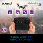 Adesso CyberDrone X1 4 rotors Quadcopter 300 mAh Black