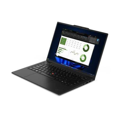 Lenovo ThinkPad X1 Carbon Gen 12 Intel Core Ultra 7 155U Laptop 35.6 cm (14") WUXGA 32 GB LPDDR5x-SDRAM 512 GB SSD Wi-Fi 6E (802.11ax) Windows 11 Pro UK English Black
