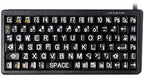 CHERRY G84-4100 COMPACT KEYBOARD Corded, USB/PS2 Black, (QWERTY - UK)
