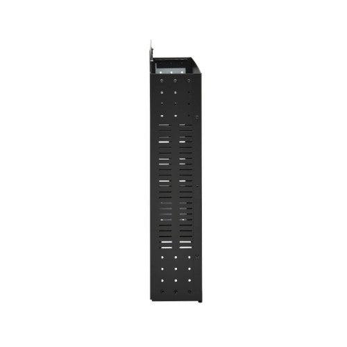 Tripp Lite SRWO2UBRKT SmartRack 2U Low-Profile Vertical-Mount Vented Wall-Mount Mini Rack Enclosure, Black