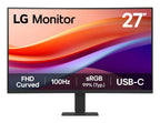 LG 27U421A-B computer monitor 68.6 cm (27") 1920 x 1080 pixels Full HD LED Black