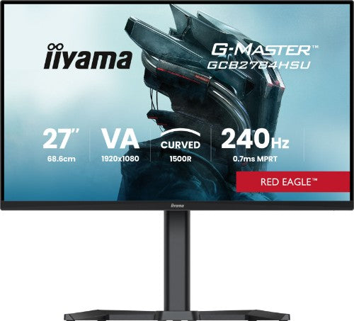 iiyama G-MASTER GCB2784HSU-B1 computer monitor 68.6 cm (27") 1920 x 1080 pixels Full HD LCD Black