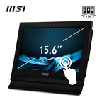 MSI Pro AP162T ADL Intel N100 All in One PC, (4GB RAM, 128GB SSD, Windows 11PRO), 15.6 Inch Single-Resistive touch Screen/UHD Graphics/Dual COM Port/LPT Port/Dual LAN/VGA/WiFi 5/BT 5.1/VESA/SD Card Reader