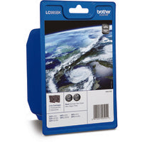 Brother LC-985BKBP2 Ink cartridge black twin pack, 2x300 pages 9ml Pack=2 for Brother DCP-J 125