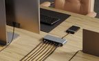 Targus HDTB4D-EU laptop dock/port replicator Docking Thunderbolt 4 Grey