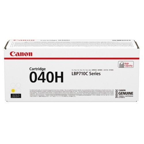 Canon 0455C001/040H Toner cartridge yellow high-capacity, 10K pages ISO/IEC 19798 for Canon LBP-710
