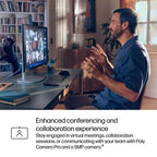 HP EliteStudio 8 All-in-One G1i 23.8 inch Desktop AI PC Intel Core Ultra 5 60.5 cm (23.8") 1920 x 1080 pixels 16 GB DDR5-SDRAM Windows 11 Pro Wi-Fi 7 (802.11be) Silver