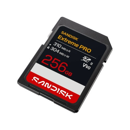 SanDisk Extreme PRO SD UHS-II V90 Card - 256GB