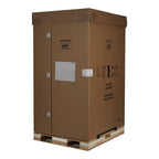 APC NetShelter SX, Server Rack Enclosure, 42U, Shock Packaging, 2000 lbs, Black, 1991H x 600W x 1070D mm