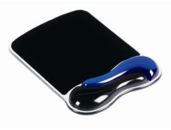 Kensington Duo Gel Mouse Pad Wrist Rest — Blue