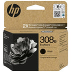 HP 7FP22UE/308E Printhead cartridge black Evomore, 320 pages ISO/IEC 24711 for HP Envy 6100