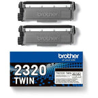 Brother TN-2320TWIN Toner-kit twin pack, 2x5.2K pages ISO/IEC 19752 Pack=2 for Brother HL-L 2300