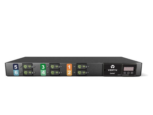 Vertiv Geist Metered power distribution unit (PDU) 12 AC outlet(s) 0U/1U Black