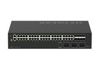 NETGEAR M4250-40G8XF-PoE++ Managed L2/L3 Gigabit Ethernet (10/100/1000) Power over Ethernet (PoE) 2U Black