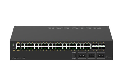 NETGEAR M4250-40G8XF-PoE++ Managed L2/L3 Gigabit Ethernet (10/100/1000) Power over Ethernet (PoE) 2U Black