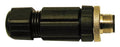 Axis 5502-131 cable gender changer 4 pin Black