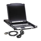 Eaton B064C-16-1-IP KVM switch Rack mounting Black