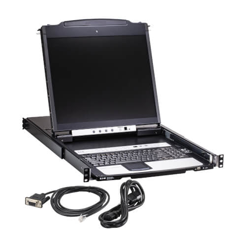 Eaton B064C-16-1-IP KVM switch Rack mounting Black