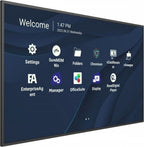 Viewsonic CDE9830 Signage Display 2.49 m (98") Wi-Fi 500 cd/m² 4K Ultra HD Black Built-in processor Android 11