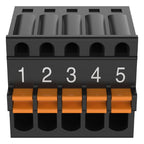 Axis TU6008 wire connector 5-PIN Black, Orange