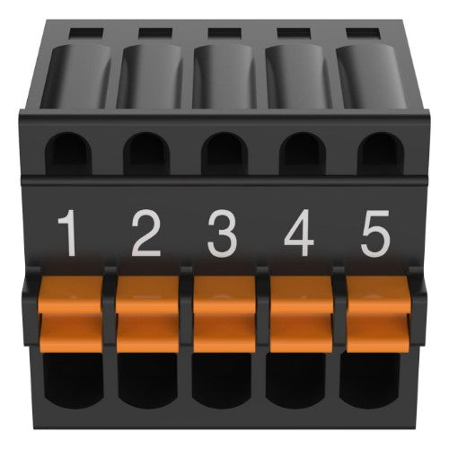 Axis TU6008 wire connector 5-PIN Black, Orange