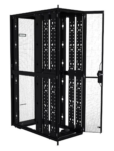 HPE 22U 600mmx1075mm G2 Kitted Advanced Shock Rack with Side Panels and Baying