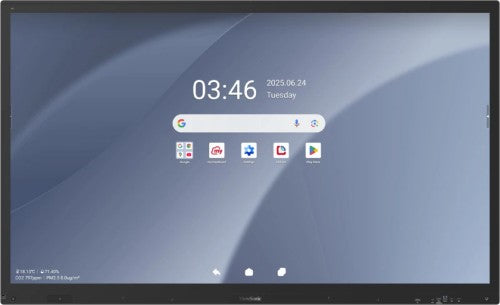 Viewsonic IFP6563-1C interactive whiteboard 165.1 cm (65") 3840 x 2160 pixels Touchscreen Black