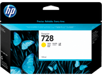 HP F9J65A/728 Ink cartridge yellow 130ml for HP DesignJet T 730/830