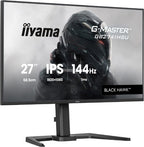 iiyama G-MASTER Get ahead with the 27" GB2741HSU Black Hawk monitor with IPS Panel Technology, 1ms MPRT and height adjustabe stand