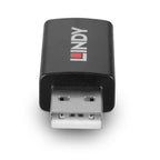 Lindy 71263 cable gender changer USB Type A Black