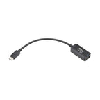 Tripp Lite U444-06N-HDR4-B USB-C to HDMI Active Adapter Cable (M/F), 4K 60 Hz, HDR, 4:4:4, DP 1.4 Alt Mode, HDCP 2.2, Black, 6 in. (15.2 cm)