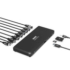 Port Designs 901910W-UK laptop dock/port replicator Wired USB 3.2 Gen 2 (3.1 Gen 2) Type-C Black