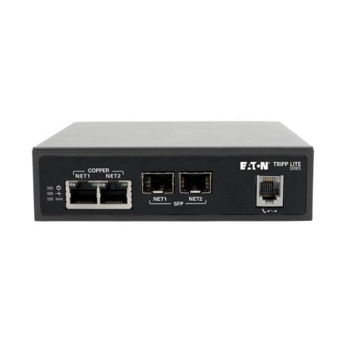 Tripp Lite B093-008-2E4U-M 8-Port Console Server with Built-In Modem, Dual GbE NIC, 4Gb Flash and Dual SFP