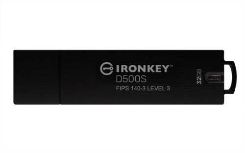 Kingston Technology IronKey 32GB D500S FIPS 140-3 Lvl 3 AES-256