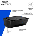 HP DeskJet 2910 Wireless All-in-One Color Printer, Instant Ink