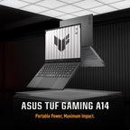 ASUS TUF Gaming A14 FA401EA-RG007W AMD Ryzen™ AI Max+ 392 Laptop 35.6 cm (14") WQXGA 32 GB LPDDR5x-SDRAM 1 TB SSD Wi-Fi 6E (802.11ax) Windows 11 Home Black, Grey