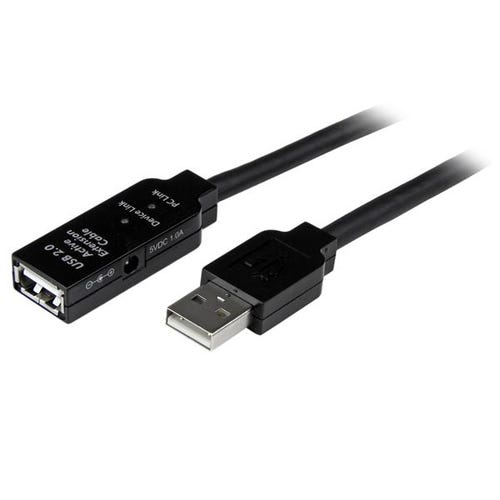StarTech.com 15m (50ft) USB 2.0 Active Extension Cable - M/F