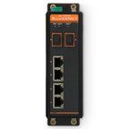 SilverNet SIL 73204P network switch Unmanaged L2 Gigabit Ethernet (10/100/1000) Power over Ethernet (PoE) Black