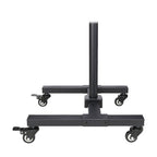Tripp Lite DMC1342S Mobile TV Stand - Height Adjustable, 13” to 42” TVs and Monitors, Locking Casters, Black