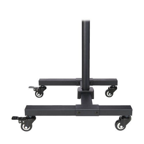 Tripp Lite DMC1342S Mobile TV Stand - Height Adjustable, 13” to 42” TVs and Monitors, Locking Casters, Black