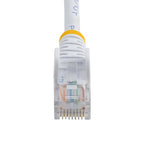 StarTech.com Cat5e Patch Cable with Snagless RJ45 Connectors - 3m, White