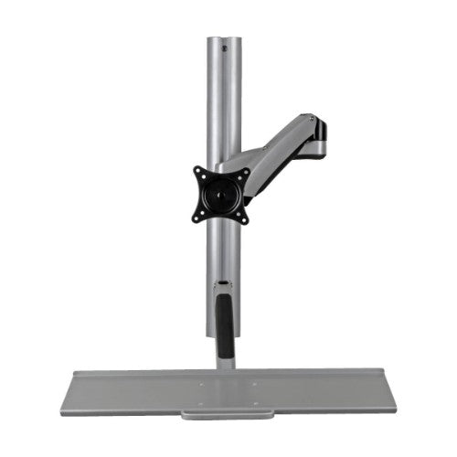 Tripp Lite WWSS1327RWTC Adjustable-Height Wall-Mount Sit-Stand Workstation, Single-Display
