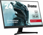 iiyama G-MASTER Unleash your full gaming potential with the Fast IPS G2470HSU Red Eagle