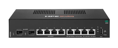 HPE Aruba Networking CX 6000 8p 10M/100M/1G 2p SFP 1G TAA Switch