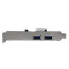 StarTech.com 2 Port PCI Express PCIe SuperSpeed (5Gbps) USB 3.0 Card Adapter with UASP - LP4 Power