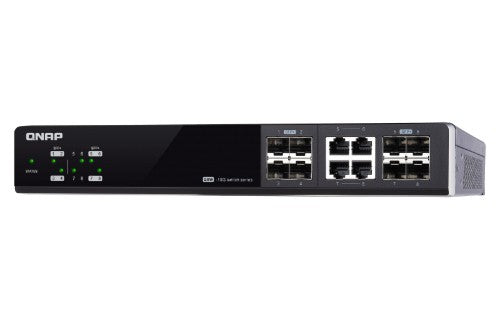 QNAP QSW-M804-4C network switch Managed 10G Ethernet (100/1000/10000) Black